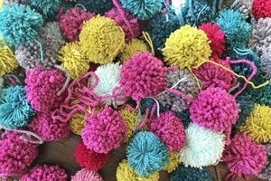 Помпон з пряжі своїми руками фото