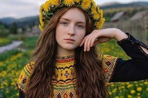 Традиционные украинские этнические украшения в современном мире фото