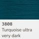 Нитки муліне СХС, для вишивки, 8 м, 3808 Turquoise - Ultra Very Dark схс-3808 фото 2