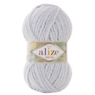 Пряжа Alize Softy PLUS, плюшева, №500 місячне затемнення, 100 гр 112-500 фото
