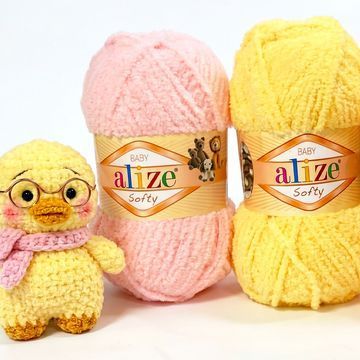 Alize Softy, плюшева пряжа, 50 гр, Туреччина