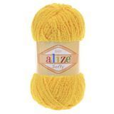Пряжа Alize Softy, плюшевая, №216 мимоза, 50 гр 105-216 фото
