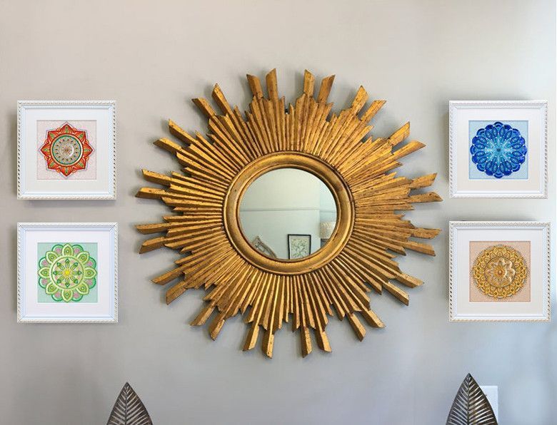 Набір для вишивки бісером Мандала "На здоров'я", 15х15 см 1-ТН-1105 фото