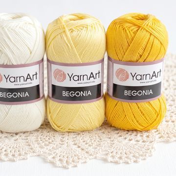 YarnArt Begonia, 100% бавовна, 50 гр, Туреччина