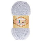 Пряжа Alize Softy, плюшева, №416 світло-сіра, 50 гр 105-416 фото