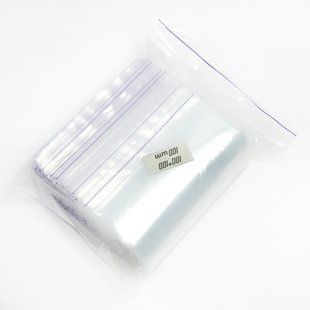 Пакетики с застежкой Zip-lock, зип-пакеты, 10х10 см, 100 шт 000964 фото