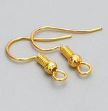 Швензы для сережек, золото (10 шт) 004482 фото