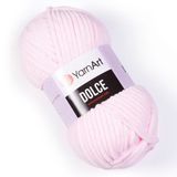 Пряжа YarnArt Dolce 750, 120 м, пастельно-рожева, 100 гр 102-750 фото