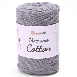 Пряжа YARNART Macrame Cotton, 774 темно-сірий 117-774 фото