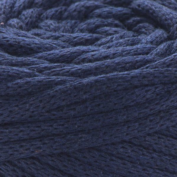 Пряжа YARNART Macrame Cord 3 mm, 784 темно-синий 118-784 фото
