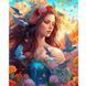 Набір алмазна мозаїка Дівчина-природа, 40х30 см 1007 фото 1