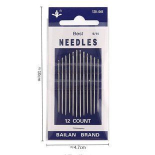 Набір голок NEEDLES N120-045, для ручного шиття (12шт) 001837 фото