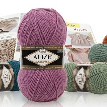 Alize Lanagold вовна/акрил, 100 гр, Туреччина