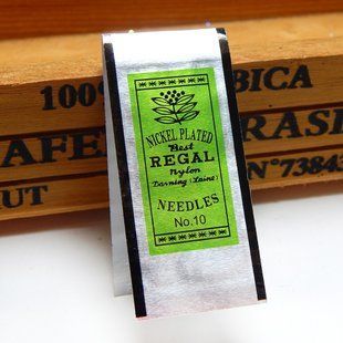 Набір голок для бісеру REGAL №10, 15 шт 002899 фото