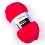 Пряжа YarnArt Dolce 759, 120 м, малиновая, 100 гр 102-759 фото