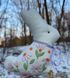 Набір для створення вишитої іграшки "Зайчики", 11х14 см, 2 шт 1-М-0343 фото 3