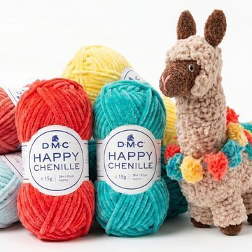 DMC Happy Chenille, плюшева пряжа, 15 г, Франція