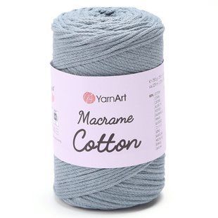 Пряжа YARNART Macrame Cotton, 795 світла лазурь 117-795 фото