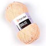Пряжа YarnArt Dolce 773, 120 м, абрикосова, 100 гр 102-773 фото