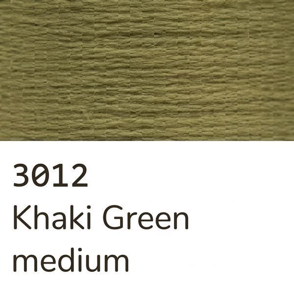 Нитки муліне СХС, для вишивки, 8 м, 3012 Khaki Green - Medium схс-3012 фото