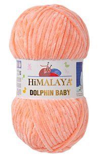 Пряжа Himalaya Dolphin Baby, плюшева, 80323 персикова 10-80323 фото