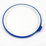 П'яльця для вишивки круглі, пластикові з металевим гвинтом, 15 см 004588 фото