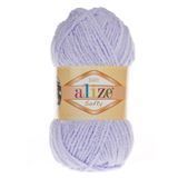 Пряжа Alize Softy, плюшева, №146 лаванда, 50 гр 105-146 фото