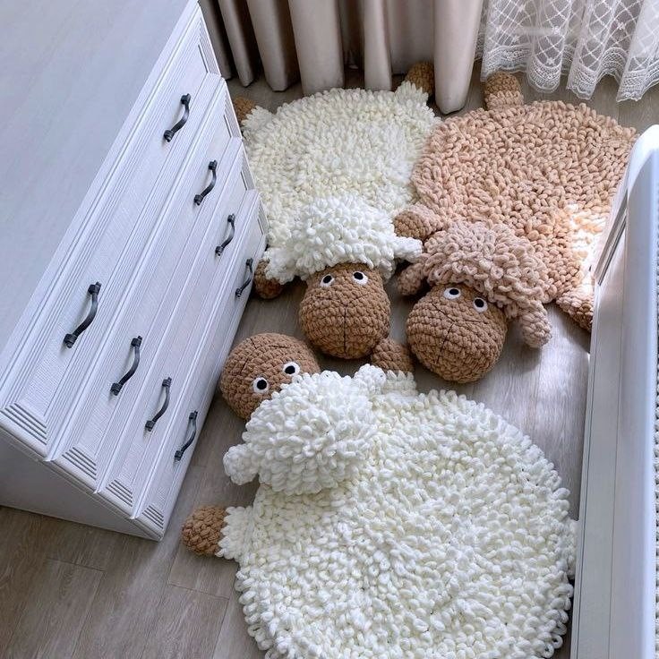 Дитячий килимок з Alize Puffy